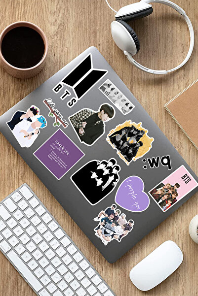 AR Sticker BTS K-Pop Laptop Notebook Tablet Sticker Set 1