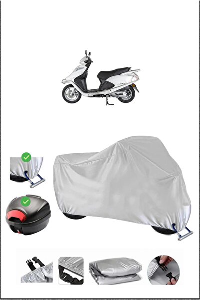 Breen Mondial Fury110I Rear Bag Lock Compatible Waterproof Motorcycle Tent-Gray