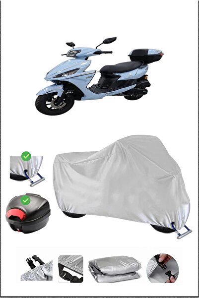 Breen King Motor Ares125 Rear Bag Lock Compatible Waterproof Motorcycle Tent-...