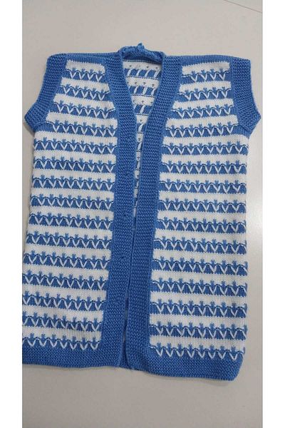 Papatyam Baby and Child Hand Knitted Skewer Vest