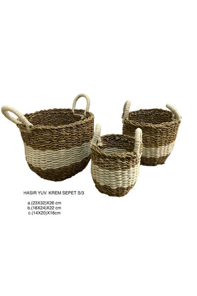 Cherry Collection Flower Pot Decorative Multi-Purpose Basket Garden Organizer...