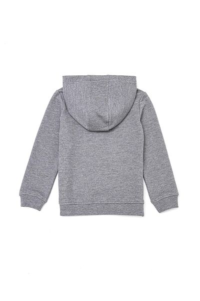 U.S. Polo Assn. Boys' Gray Melange Basic Sweatshirt