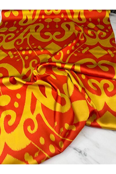 ipekkumaş Özbek Desen Elbiselik Gömleklik Saten Kumaş Ürünümüz Adet Olarak Sa...