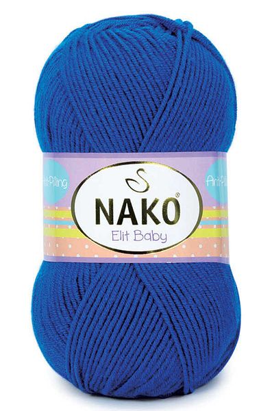 NAKO Elit Baby / Royal Blue / 10346 / Συσκευασία 5 τεμαχίων