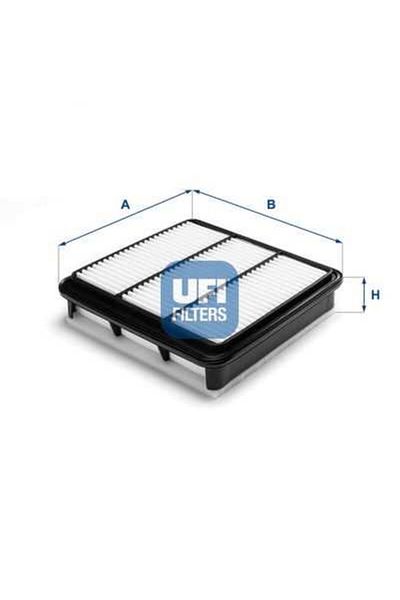 UFI Air Filter for Mitsubshi L200 Ap120/ 2/ / 260300-0310 2.5L 4D56T Di-D Cr 4X2 4X4 Ka4T Kb4T 07-14
