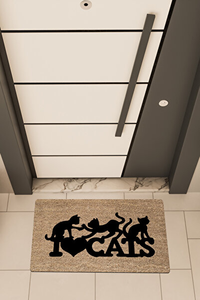 Dormot Home Imprimare digitală de înaltă calitate, maro, covoraș de ușă cu te...