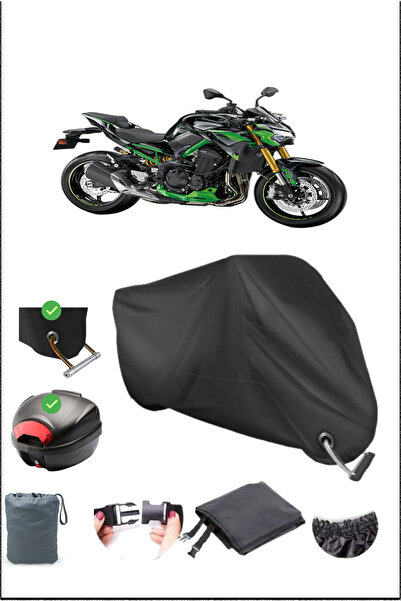 Breen أسود KAWASAKI Z 900 SE قفل خلفي متوافق مع القماش المشمع المقاوم للماء (...