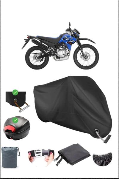 Breen أسود YAMAHA XT 125 R قفل خلفي متوافق مع القماش المشمع المقاوم للماء (در...