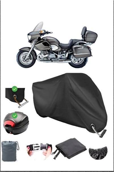 Breen BLACK BMW R 1200 CL REAR BAG LOCK COMPATIBLE WATERPROOF TARPAULIN (MOTO...