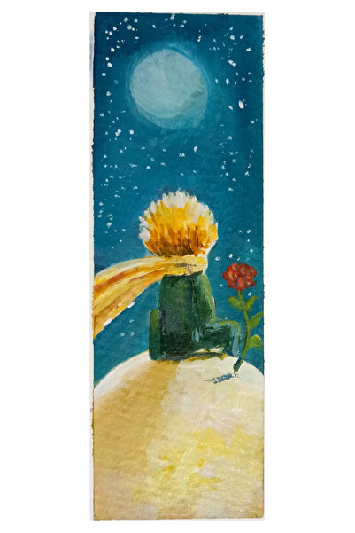 Sarisa Σελιδοδείκτης με θέμα τον Μικρό Πρίγκιπα (Πρωτότυπο έργο-όχι έκδοση)