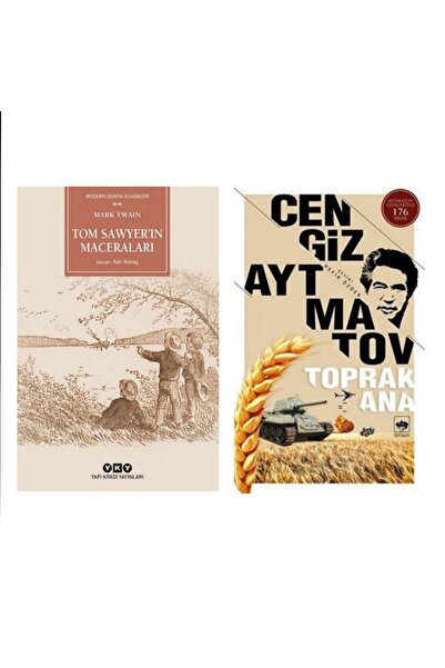 Yapı Kredi Yayınları Tom Sawyerin Maceraları - Mark Twain Toprak Ana - Cengiz...