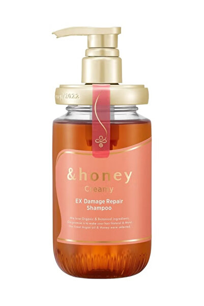 Honex شامبو إصلاح الشعر التالف بالعسل الكريمي من &هوني إكس 450 مل