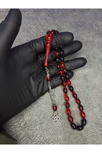 Mos Tespih Arpa Kesim Toz Kehribar Tesbih