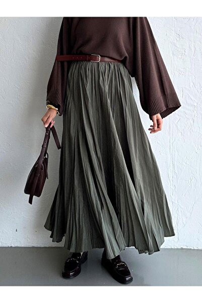 MELEK ARAZ Жіноча спідниця Haki Crush