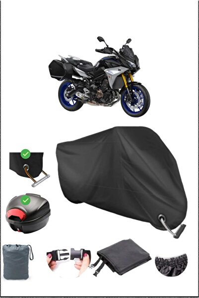 Breen أسود YAMAHA TRACER 9 GT حقيبة خلفية متوافقة مع قماش القنب المقاوم للماء...