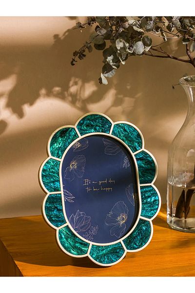 LC Waikiki Lcw Green Pattern Photo Frame 24 cm
