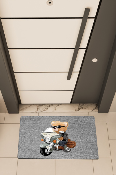 Dormot Home Υψηλής ποιότητας ψηφιακή εκτύπωση σε γκρι χρώμα, μηχανοκίνητο χαλ...