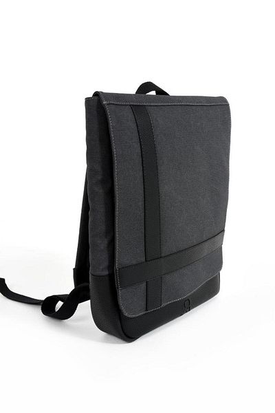 Baginn Men's Backpack 35*22 cm Canvas Fabric Business Backpack with Laptop Compartment School Bag Mega Bag