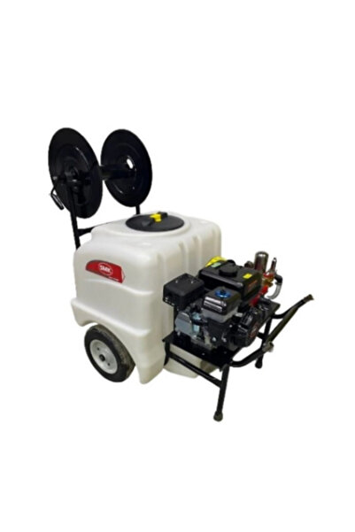 SMK 200 LİTRE İLAÇLAMA MAKİNASI VETA 22 POMPALI 4 ZAMANLI 7 HP BENZİNLİ MOTOR *Hortum hariçtir.