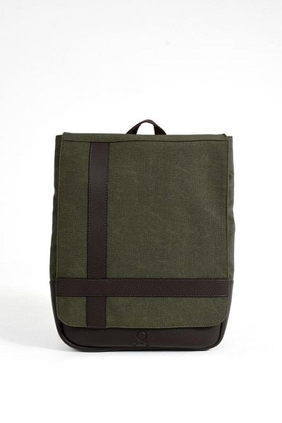 Baginn Men's Backpack 35*22 cm Canvas Fabric Business Backpack with Laptop Compartment School Bag Mega Bag