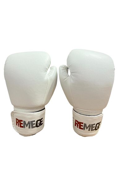 REMEGE Boxing Gloves - Boxing Match Gloves - High Quality Artificial Leather - Mold Inside