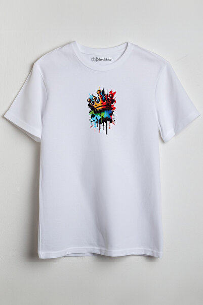 Merch&ice Šarena kraljevska kruna Štampano unisex T-shirt