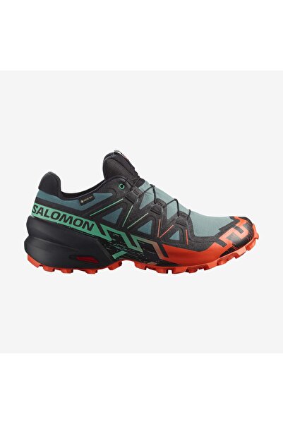 Salomon Speedcross 6 Gtx L4770130028 Men's Outdoor Shoes - Khaki-Orange