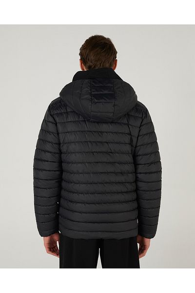 SKECHERS Men's Black Fleece Adjustable Coat - m Outerwear S 242095 -001