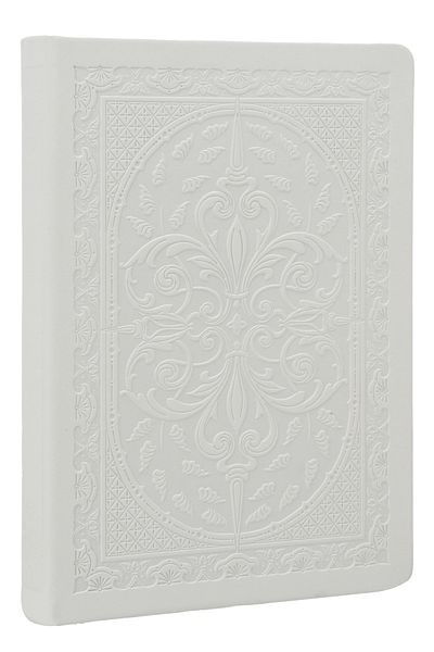 Victoria's Journals 123-9106 Vintage Old Book 14X20Cm 80Gr.160Yp. Striped Notebook White