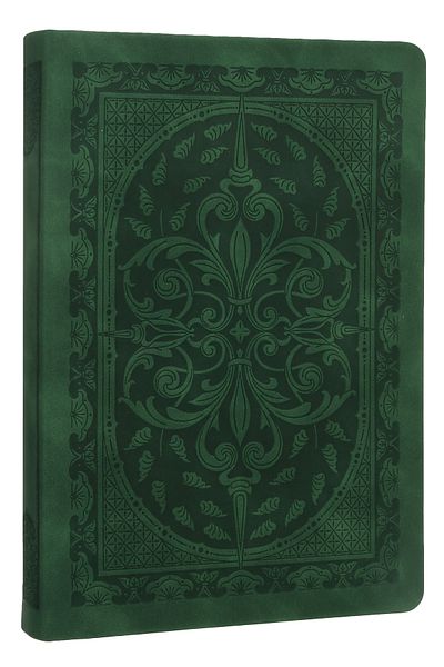 Victoria's Journals 1182 Vintage Ebellek 14X20Cm - 80Gr.160Yp Dark Green Lined Notebook