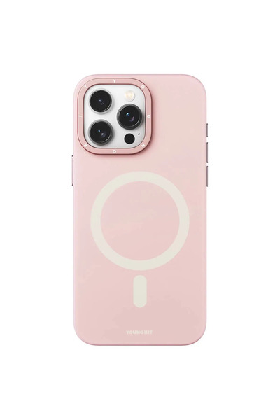 Youngkit iPhone 14 Pro Uyumlu Kılıf Magsafe Şarj Özellikli Youngkit Velvet Ma...