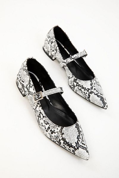 SOHO Balerini de damă Black-White Snake 20232