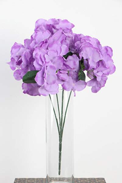 Yapay Çiçek Deposu Изкуствени цветя 4615 Голям букет от 5 стръка гербера в светлолилаво