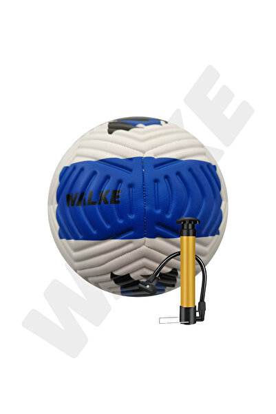 Walke Blue Size 5 Football Ball Pump - Gift