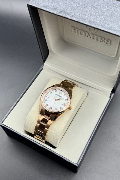Homies Women's Wrist Watch with Original Gift Box and Bracelet Gift.Hm6019S1057