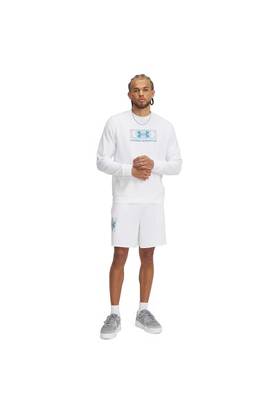 Under Armour Herren UA Rival Terry Logo 8 Zoll Shorts 1390147 -100