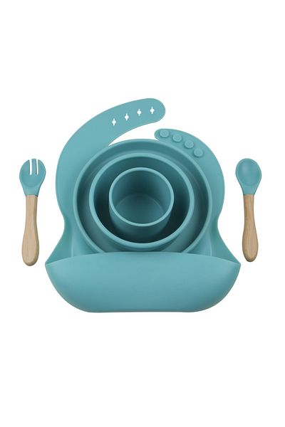 OiOi Nutrition Set Blw Set Iii - Aqua Green
