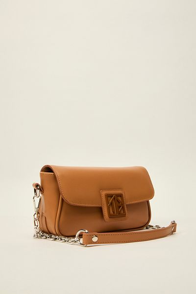 Ted Baker Plain Leather Chain Strap Crossbody Bag