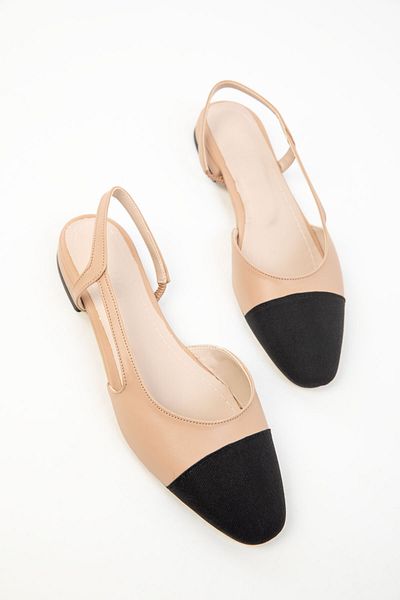 SOHO Hautschwarze Ballerinas für Damen 20241