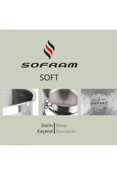 Sofram Stainless Steel Low Pot Size 16 cm