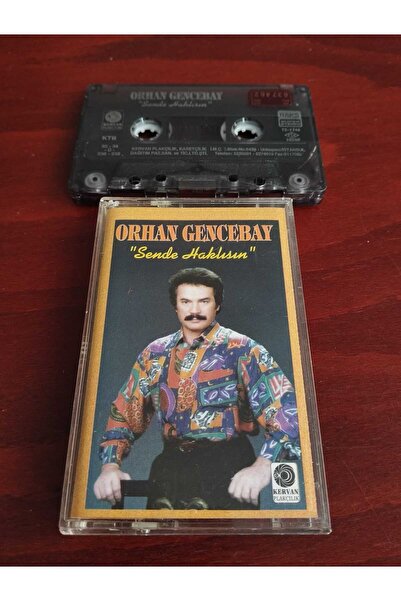 Plakperest Orhan Gencebay – Sende Haklısın - 1992 Türkiye Basım Kaset-2.el