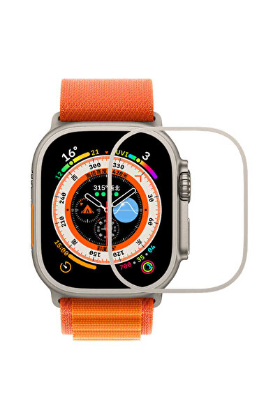 Kılıfist Watch Ultra 49mm Klfs Metal Case Protective Watch Bezel - Starlight