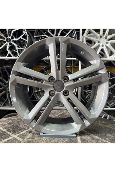 kormetal 17" (inç) 4x100 MALLORY CİVİC LİNEA UYUMLU Gun Metal Jant Modeli Honda (4 ADET)