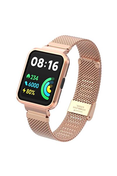 noktaks Xiaomi Redmi Watch 2 Lite Kordon - Krd-66 Metal Kordon