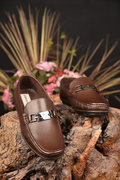 Pierre Cardin Мъжки ежедневни обувки от естествена кожа, мокасини, специална серия, предлагащи едновременно издръжливост и елегантност