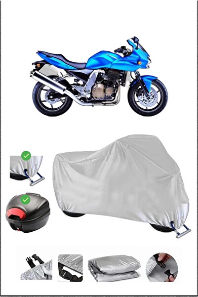 Breen Kawasaki Z750S Rear Bag Lock Compatible Waterproof Motorcycle Tent-Gray