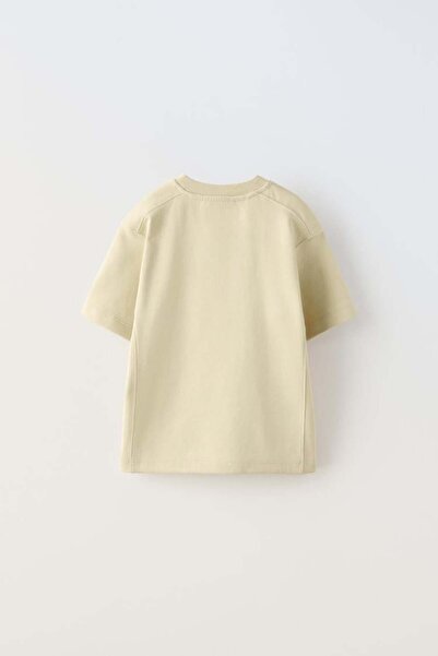 Magu Unisex Children's Summer Oversize T-Shirt and Pocket Shorts Bottom-Top Set