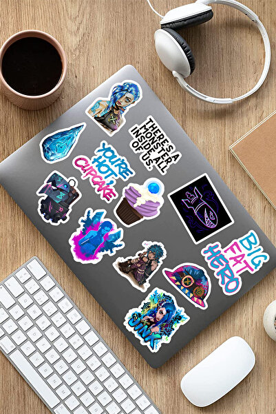 AR Sticker Arcane 4.0 Laptop and Notebook Tablet Sticker Set