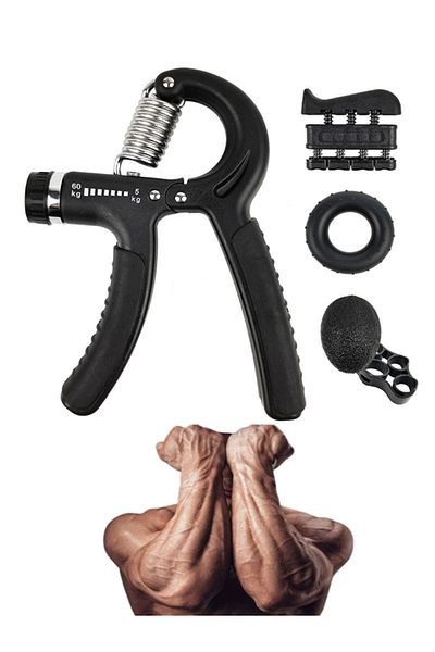 gaman 5 in 1 Hand Wrist Strengthening Set with Bag Special Finger Wrist Arm Enhancement Set