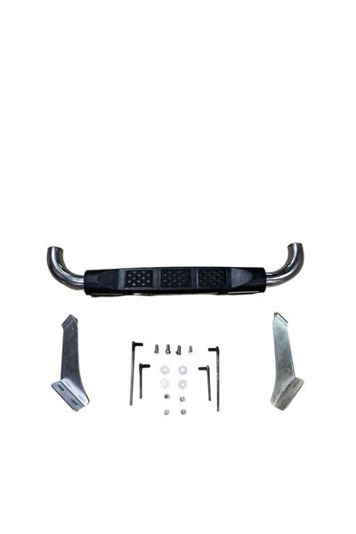 Türkmen TÜRKMEN Ford Ranger 2015-2020 Arası Uyumlu Arka Krom Poliüretan Koruma